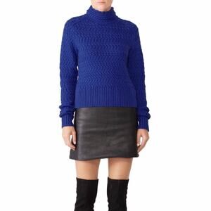 DREYDEN Dyer Merino Wool Knit sweater cobalt blue - M